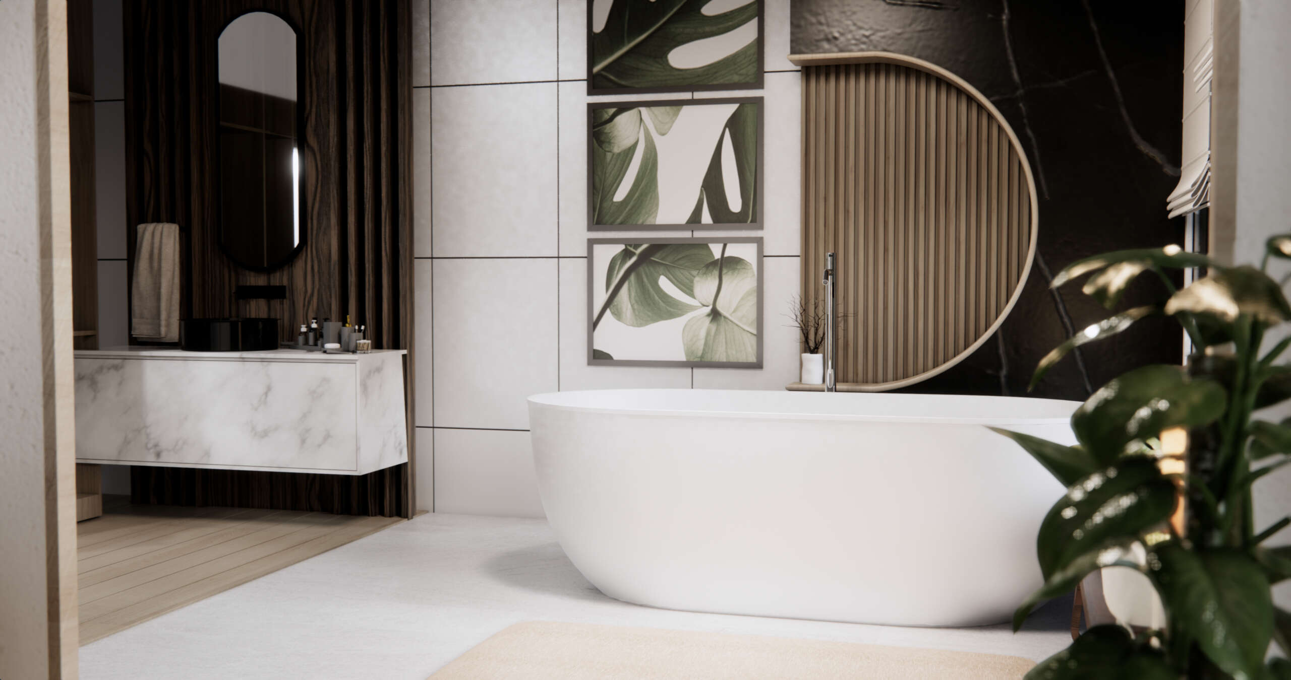 toilet room japanese wabi sabi style .